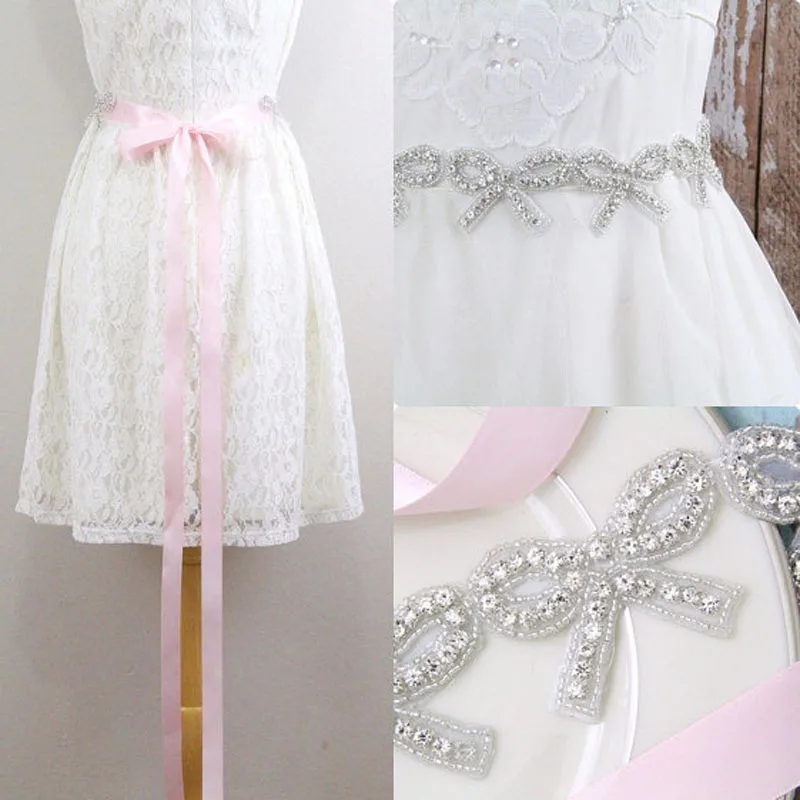 Beaded Sash for Bridesmaid Dress