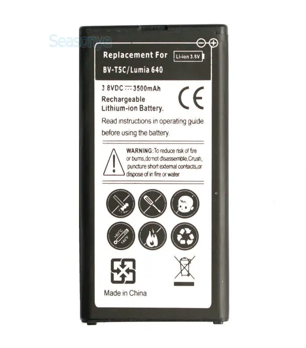 Сменный литий ионный аккумулятор для Nokia Microsoft Lumia 640 3500 мА · ч с кодом отслеживания