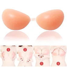 Силиконовый бюстгальтер с эффектом «пуш-ап» невидимая накладка на сосок вечерние без бретелек многоразовое использование для груди