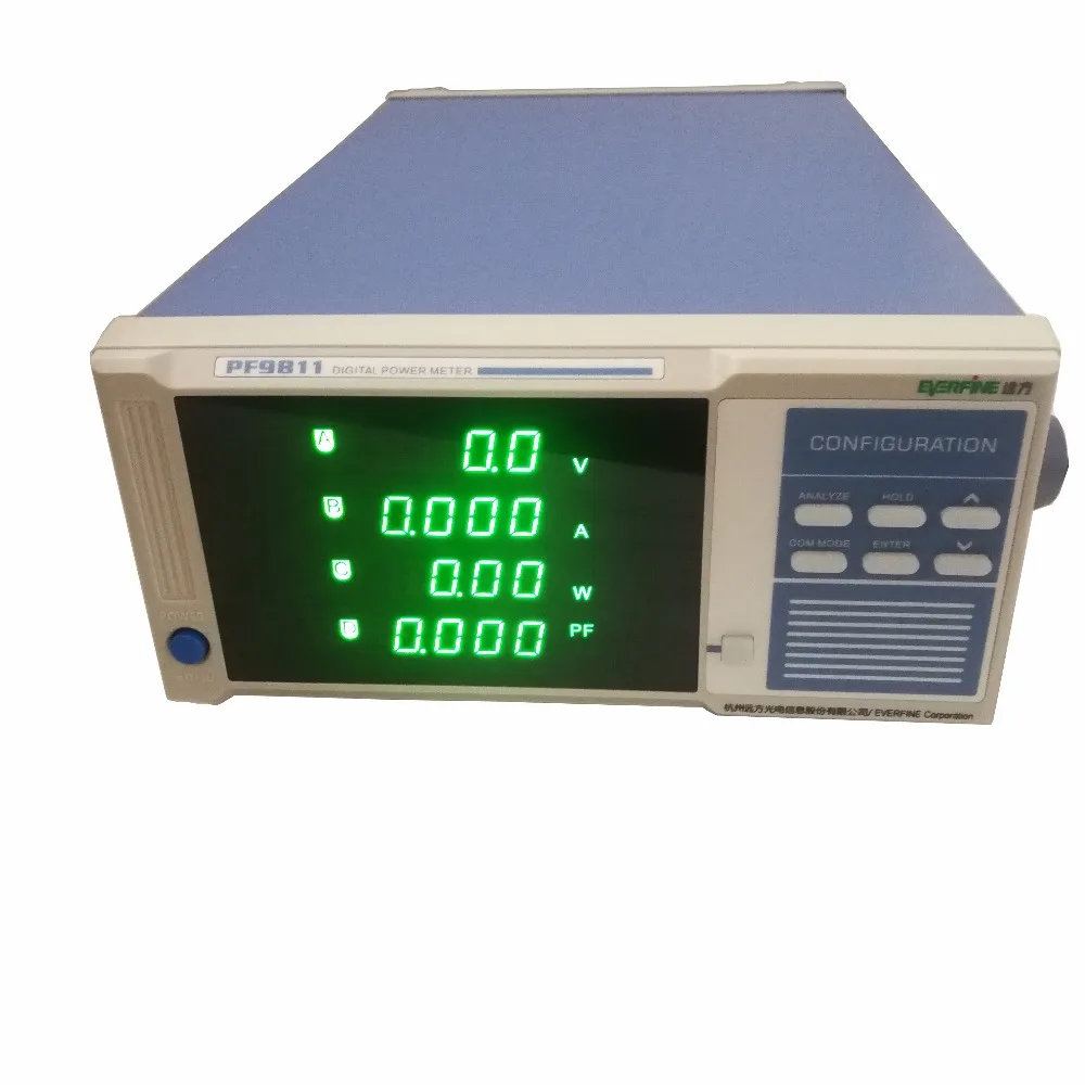 

Everfine PF9811 Digital Power Meter , Harmonic Analyzer