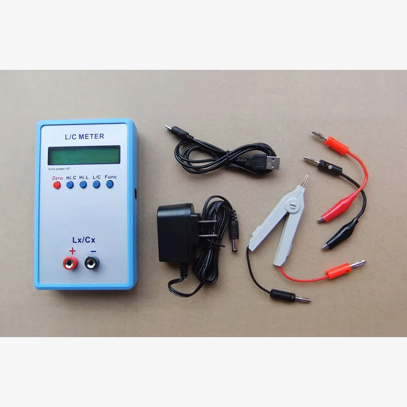 

L/C Meter LCR Handheld Capacitance Inductance Multimeter Electric Bridge LC200A