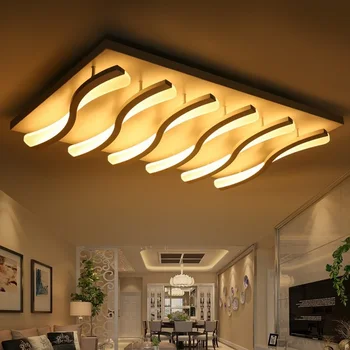 

Art Acrylic LED Ceiling Light Home Living Room Bedroom Study & Office & Commercial Lighting Ceiling lamp 110-240V