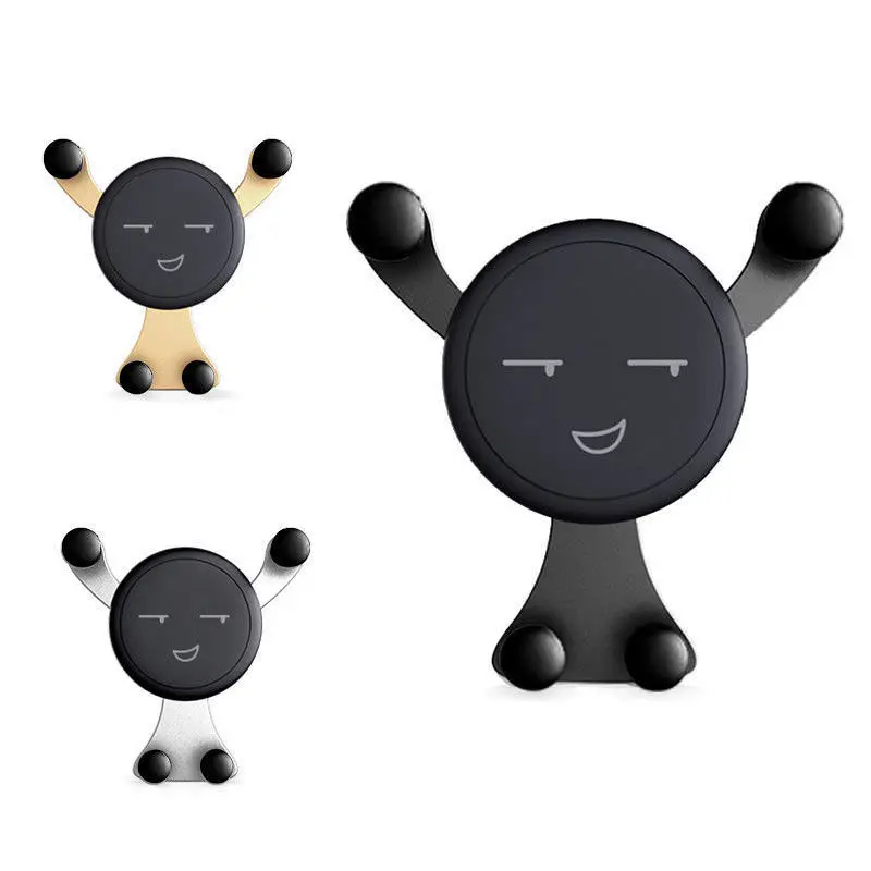 

Smart Car Phone Holder For Phone In Car Air Vent Mount Stand No Magnetic Mobile Phone Holder For iPhone X 7 8 Samsung Galaxy S7