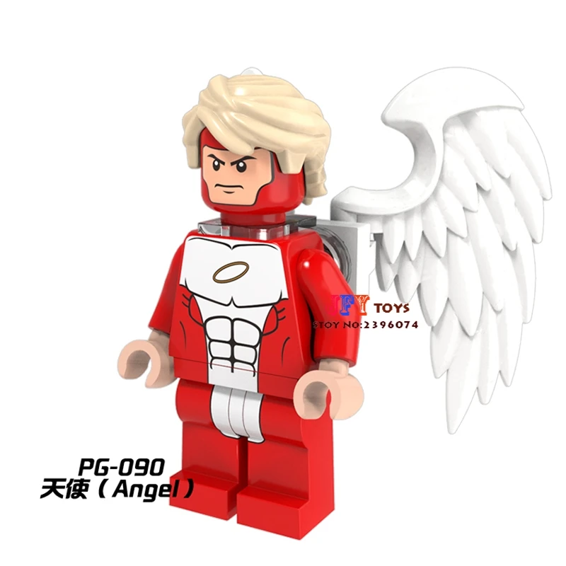 

Single Sale star wars superhero Angel X men movie building blocks model bricks toys for children brinquedos menino