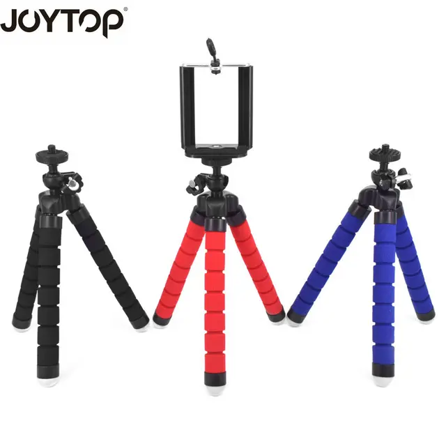 Best Offers JOYTOP  Lightweight Sponge Octopus Tripod With Phone stand for iPhone for Smartphone For Canon Nikon Gopro Hero DSLR Camera Best Offers JOYTOP  Lightweight Sponge Octopus Tripod With Phone stand for iPhone for Smartphone For Canon Nikon Gopro Hero DSLR Camera