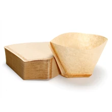 100 шт./пакет оригинальная корзина для кофе эспрессо ручная бумага для фильтрации кафе чай мешок ситечко для заварки кофе инструменты кухонные принадлежности