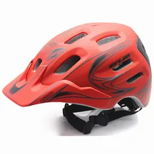 2016 Bicycle XC helmet Quality Ultralight 18 Vents Sports Cycling Helmet with Visor Mountain Road MTB Bike Bicycle Helmets