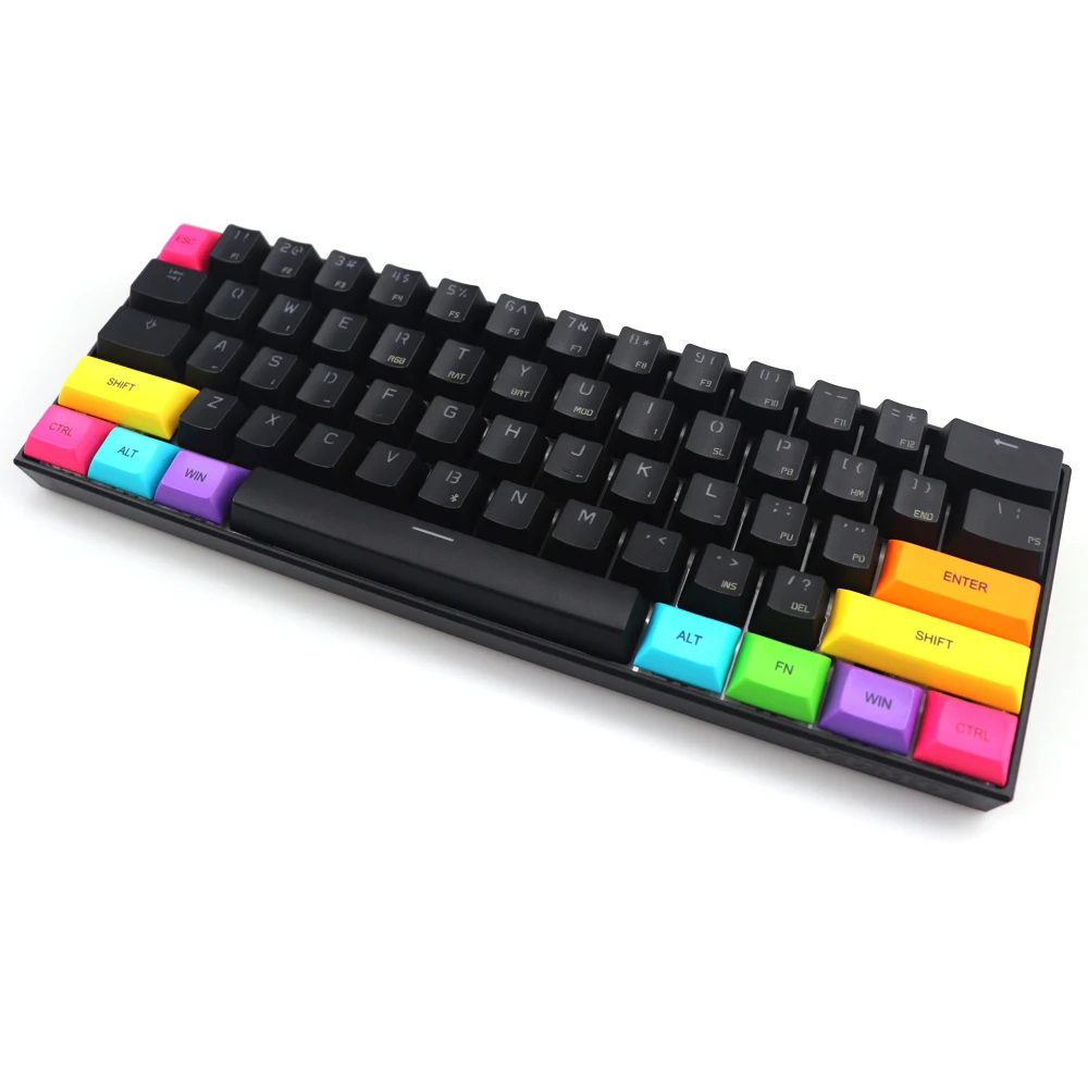 Колпачки для ключей pbt dsa OEM колпачки цветные модификаторы игр diy механическая