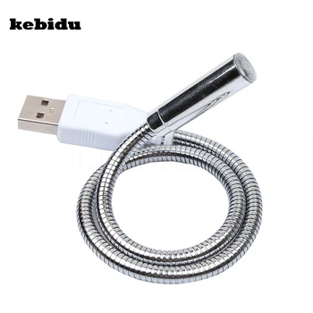 

kebidu Mini USB LED Flexible Light Lamp for Notebook Laptop PC Desktop Computer Book Reading