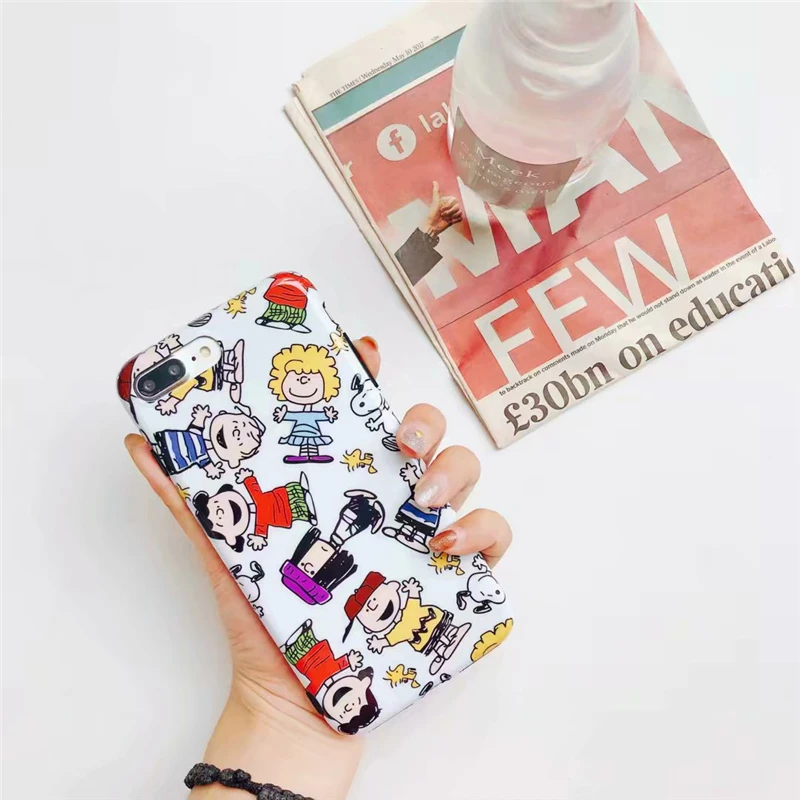 Niceking Cute Cartoon Animal Phone Case For iPhone X Case For iPhone 6 6S 7 8 Plus Fashion IMD Silicone Back Cover Case Coque