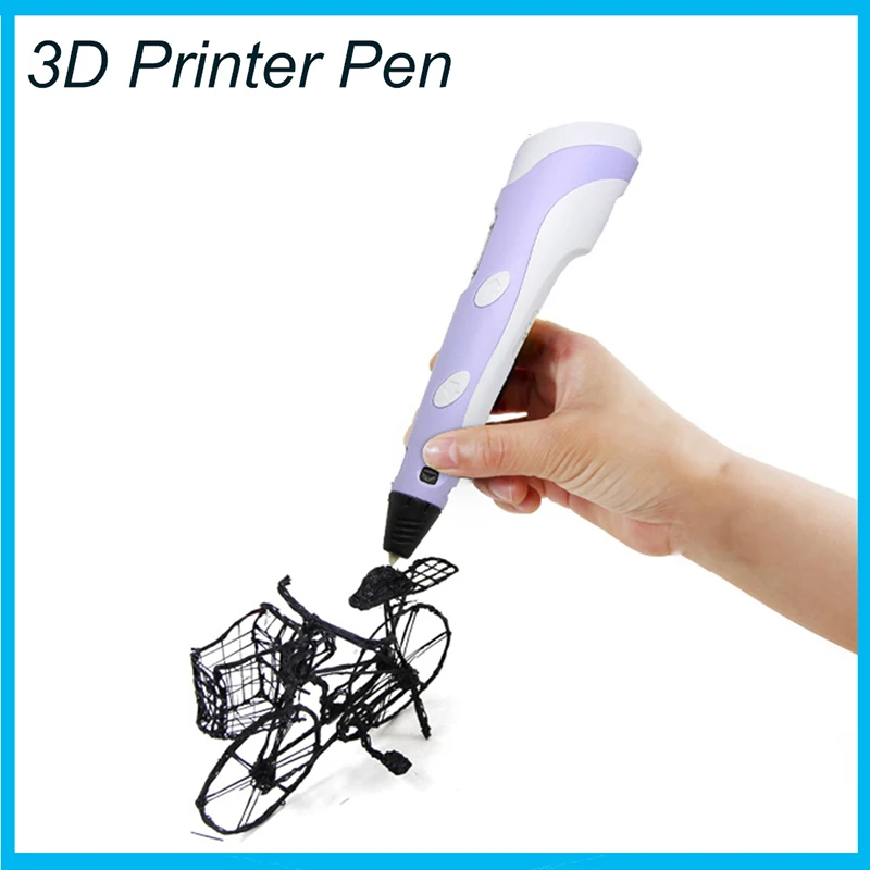 

3D Printer Pen LED screen DIY 3D printed pen ABS filament creative toy gift for children design drawing 3d pen