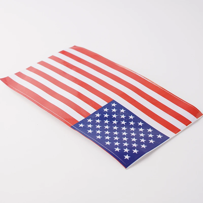 

Universal Car Door Body Stickers Decoration Sticker USA Flag Emblem WX0241