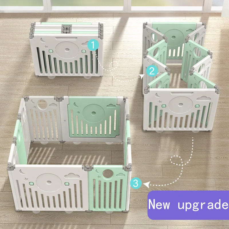 Indoor Baby Playpens Fencing for Children Kids Activity Gear Environmental Protection Barrier Game Safety Fence Kids Play Yard Indoor Baby Playpens Fencing for Children Kids Activity Gear Environmental Protection Barrier Game Safety Fence Kids Play Yard