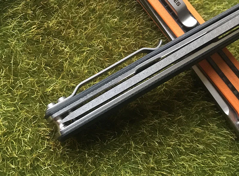 KVT G10 fibra de carbono handle camping
