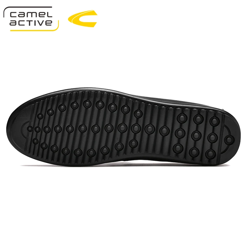 Camel Marrom Vestido Dos Casamento Banquete Partido Active marrom Em Sapatas Deslizamento Homens Couro De Nova Preto Com Borla Preto Calçados Genuíno Moda Loafers nwngxAfrUO