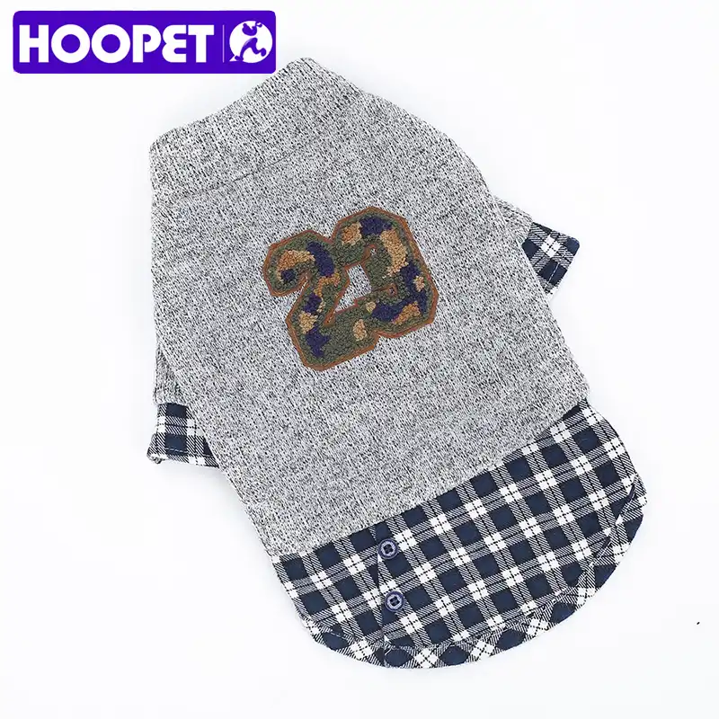 HOOPET Одежда для собак мягкий свитер со щенком Одежда для маленьких собак чихуахуа осень и зима - изображение