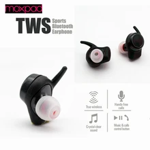 Discount! 2017 NEW Moxpad M3 True TWS Wireless Bluetooth Earphones In Ear Headset BT4.1 Mini TWS Earphone for iphone samsung Earbuds Stere