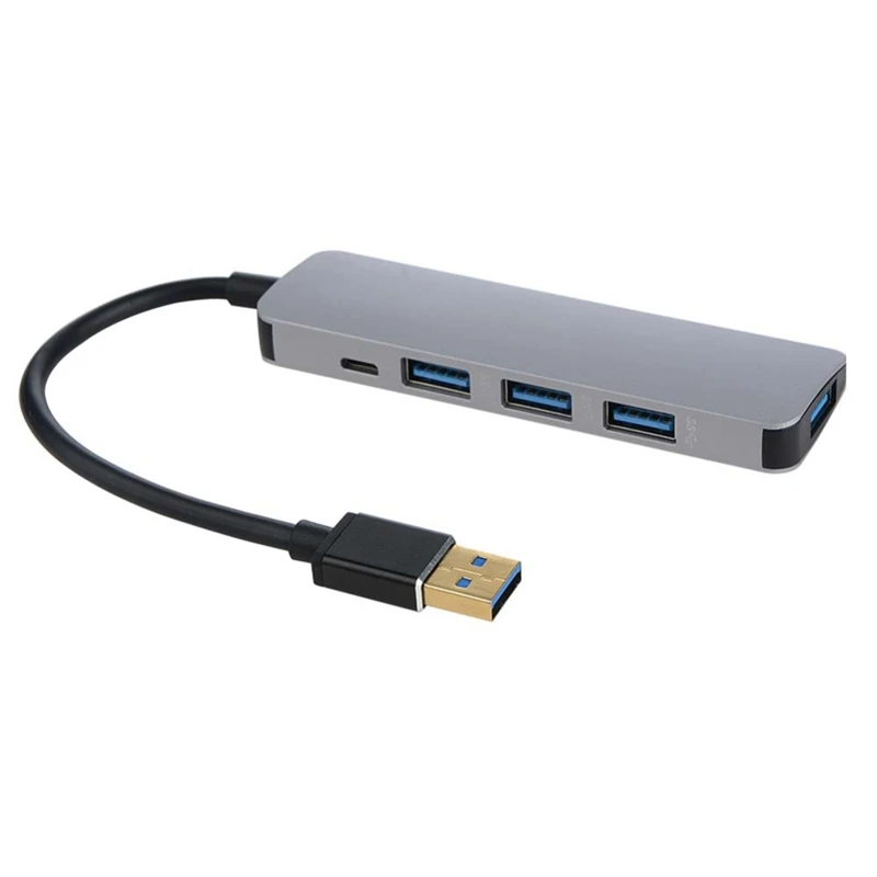 IG 5 In 1 разъем Hub3.0 4usb3. 0 плюс Microusb для ПК ноутбуков аксессуаров периферийных