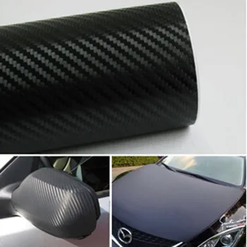 

1PCS 4D DIY Glossy Carbon Fiber Vinyl Wrap Sticker Decal Air Release