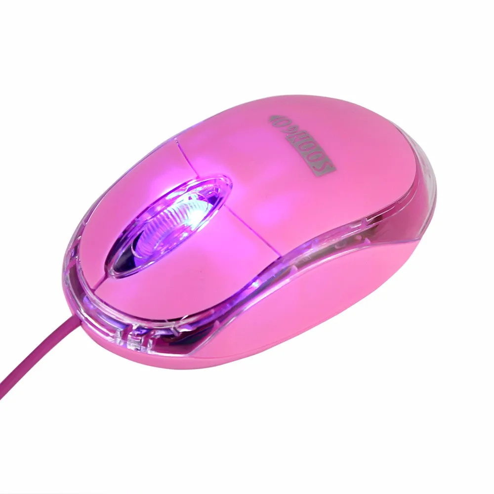 Wired USB Minnie Mouse Mini Computer Optical Opto Electronic