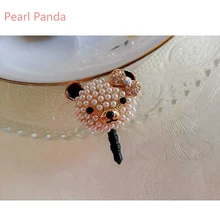 3,5 мм Джек кристалл животных пылезащитный заглушка Анти колпачок для наушников Пробка для samsung для iPhone 7