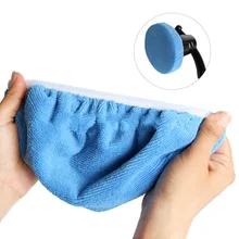 1 шт. автомобиля полировальная насадка капот мягкой микрофибры Аксессуар для мытья автомобиля полировка накладка чехол для автомобиля Краски уход растущая полировки