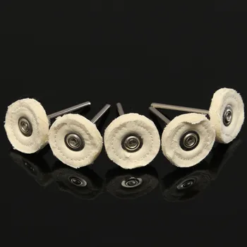

1pcs 25mm Felt Cloth Polishing Buffing Wheel for Rotary Grinder Tool