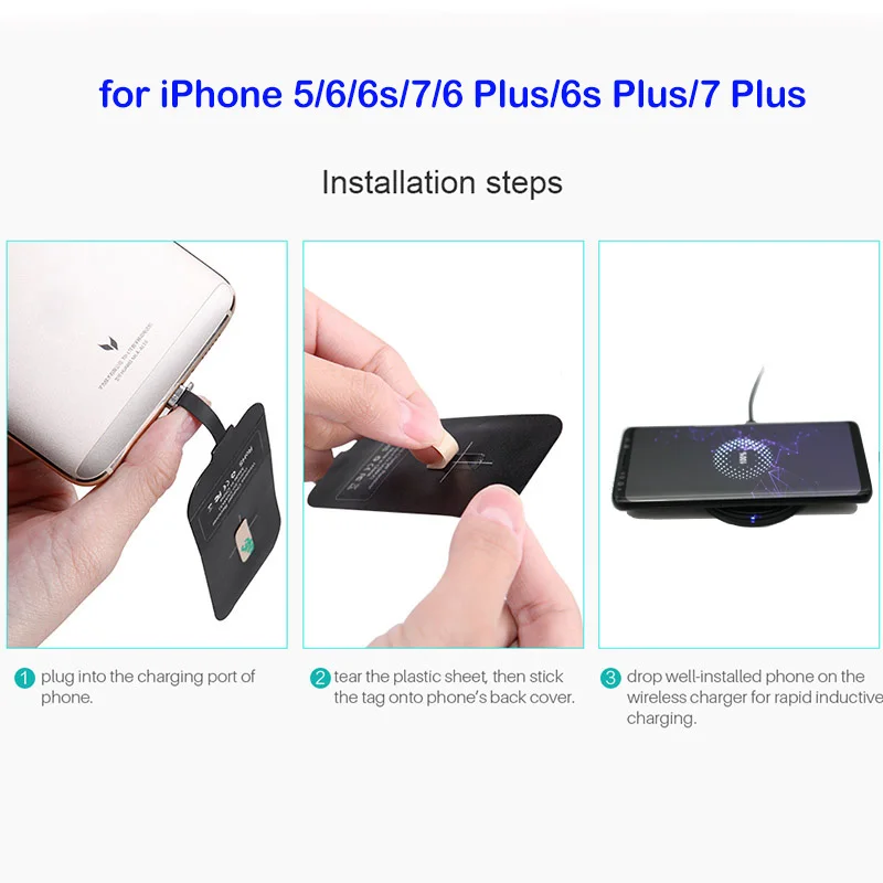 Nillkin Mini Qi Беспроводное зарядное устройство для Apple iPhone 5 6s 7 8 Plus X XR XS Max беспроводной