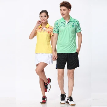 

table tennis/badminton t-Shirt,Badminton t-shirt tennis Jersey Sportswear sweat Quick Dry breathable Ping pong team T Shirts