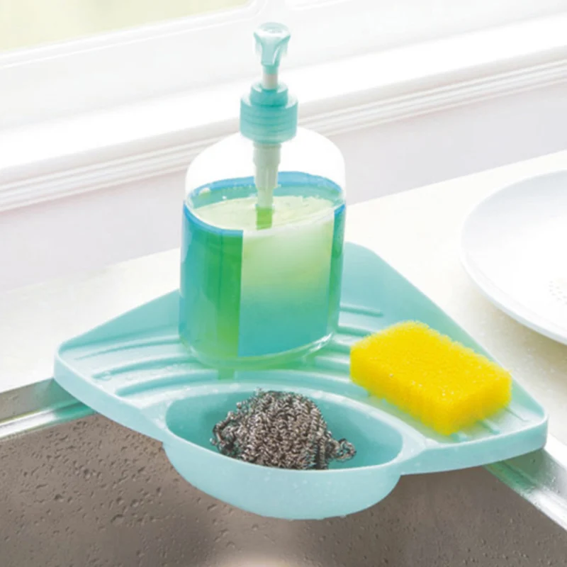 

Multifunctional Draining Rack Sink Corner Sponge Storage Shelf BDF99