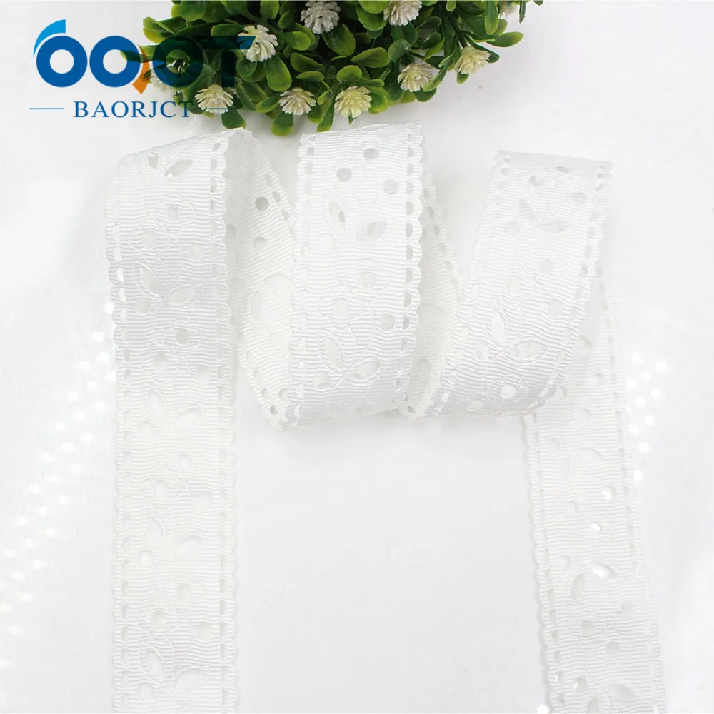 OOOT BAORICT 177032, полый grosgrain лента, 28 мм, 10 ярдов лента для шитья, DIY головной убор аксессуары материал ручной работы
