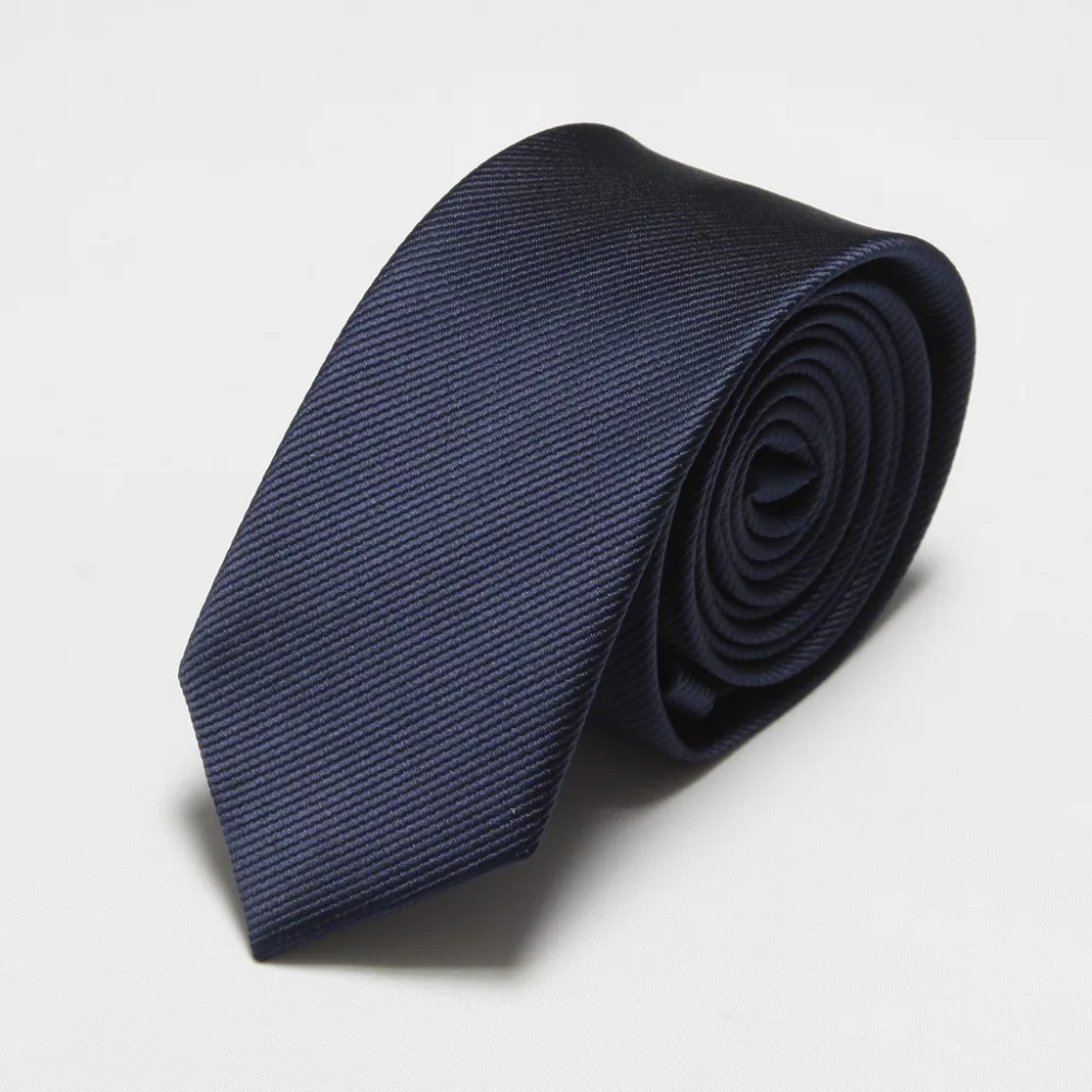 

HOOYI Fashion Solid Ties for men slim neck tie 6cm width 19 colours
