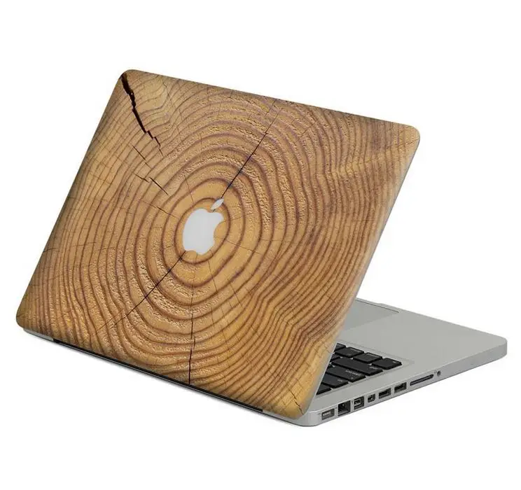  DallowayCabin Hot New Fashionable Wood Pattern Protective Case Cover Shell for Macbook 11 12 13 15 inch 