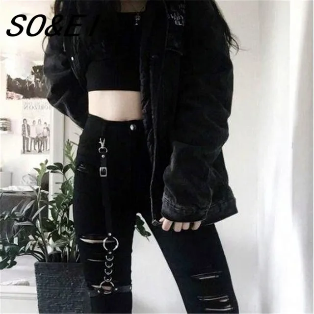 

SOEI Punk Style Women Belt Sexy Women Leather Harajuku Single Belts For Women Leather Suspender Adjustable Leg Handmade Garter