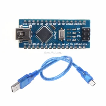 

Nano V3.0 Controller Board Compatible For CH340 USB Driver with Cable Micro-controller Board Dropship