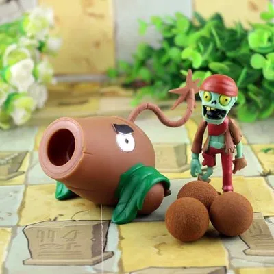 2019 PVZ Растения против Зомби Peashooter фигурка аниме модель игрушки подарки игрушки для детей Высокое качество Старт мягкими растений