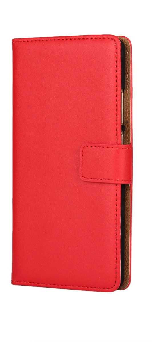 Чехол-бумажник чехол для телефона для sony Xperia ЗУ Z Ultra C6802 C6833 Чехол-книжка из искусственной кожи чехол-подставка держатель для карт для денег, базовый чехол для телефона - Цвет: Красный