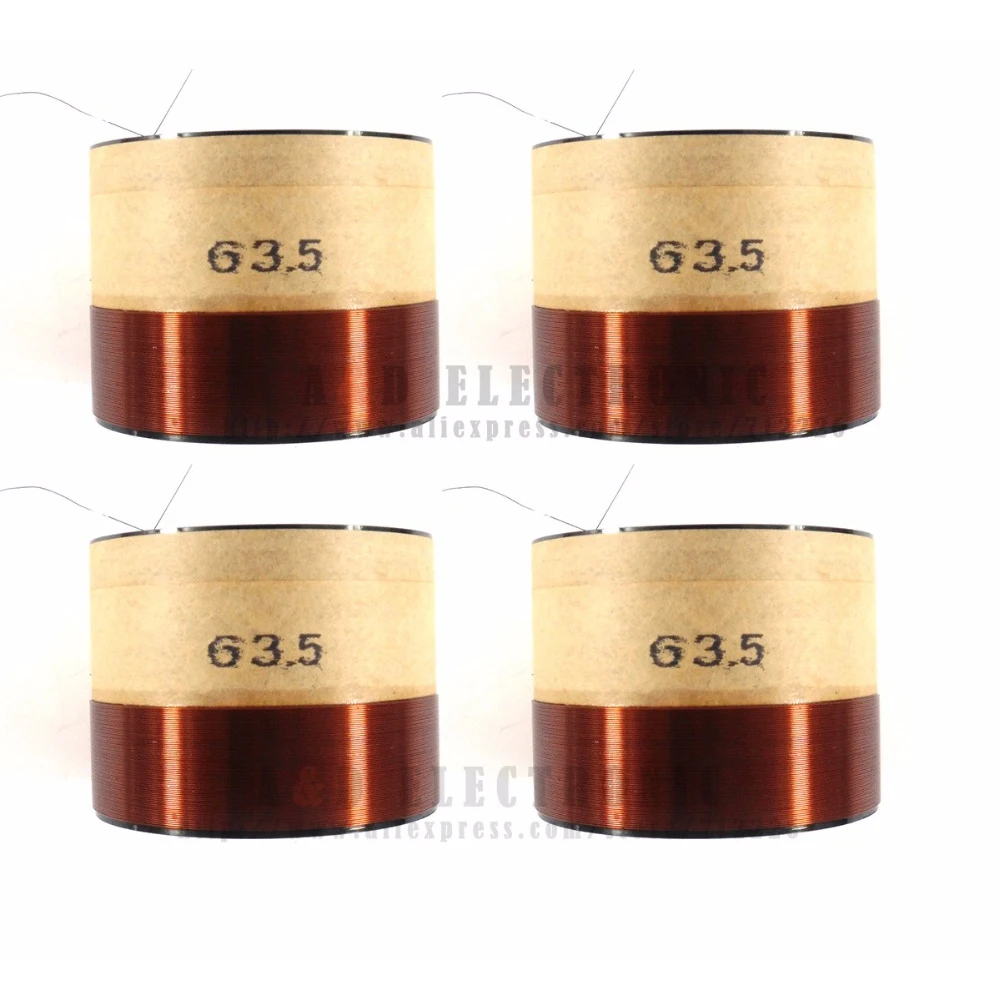 

2PAIRS/4PCS 63.5mm voice coil for JBL 15 speaker M115-8A for replace 12 inch 15inch woofer/bass speaker