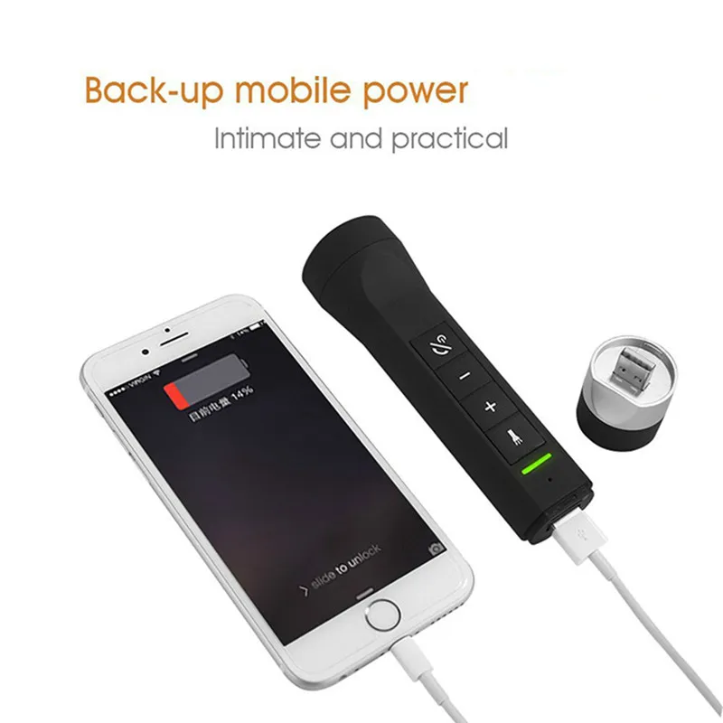 Outdoor Wireless Bluetooth Speaker Flashlight Torch Power Bank Support TF FM Outdoor Wireless Bluetooth Speaker Flashlight Torch Power Bank Support TF FM