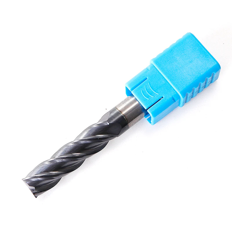 

ZGT Endmill Cutting HRC55 4 Flute Alloy Carbide Tungsten Steel Milling Cutter End Mill 1mm 2mm 3mm 4mm freze ucu Metal Cutter