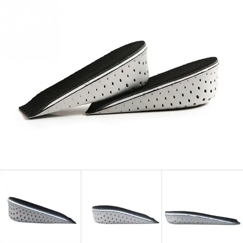 

Women Men 1 Pair Shoes High Insoles Comfortable Orthotic Inserts High Arch Support Pad Lift Insert Pad Height Cushion #05