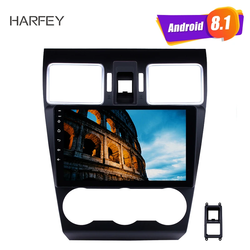 

Harfey 9 Inch OEM Android 8.1 Radio Touch Screen For Subaru Forester 2015-2017 Bluetooth GPS Navigation system Support 3G WiFi