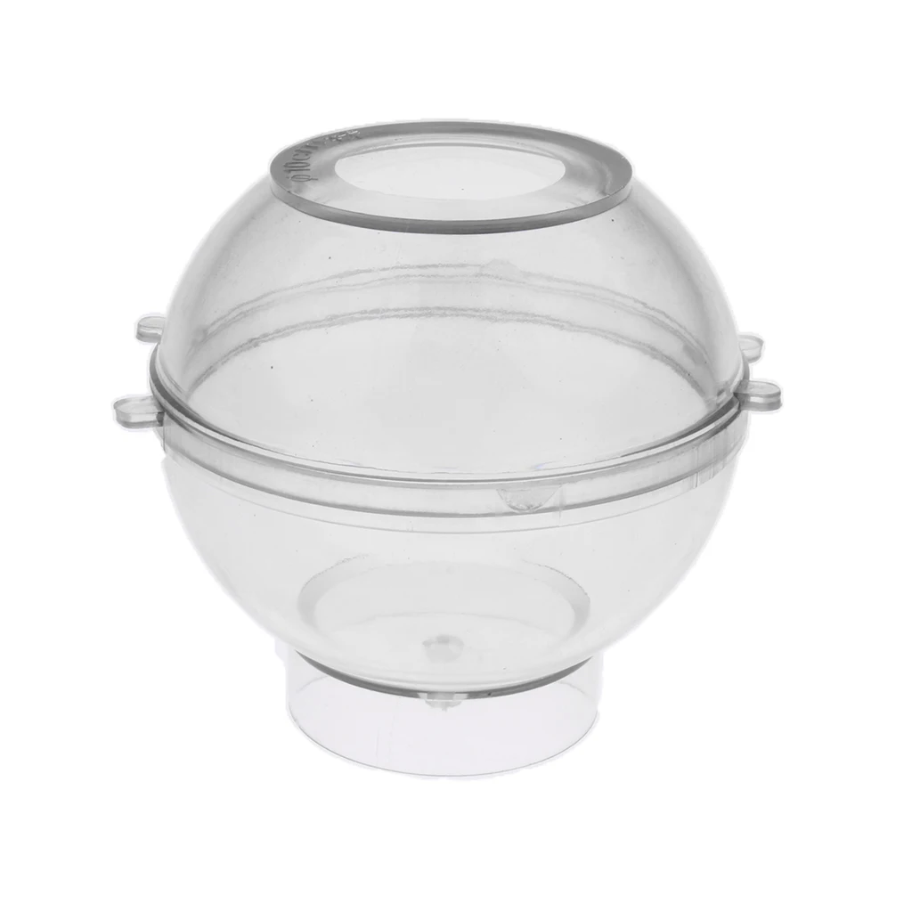 Round Ball Shape Candle Mould Soap Mold for DIY Candle Pillars Tealight Making 2.5-10cm