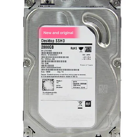 

100%New In box 3 year warranty ST2000DX001 2TB 3.5inch 64MB 7.2K Need more angles photos, please contact me