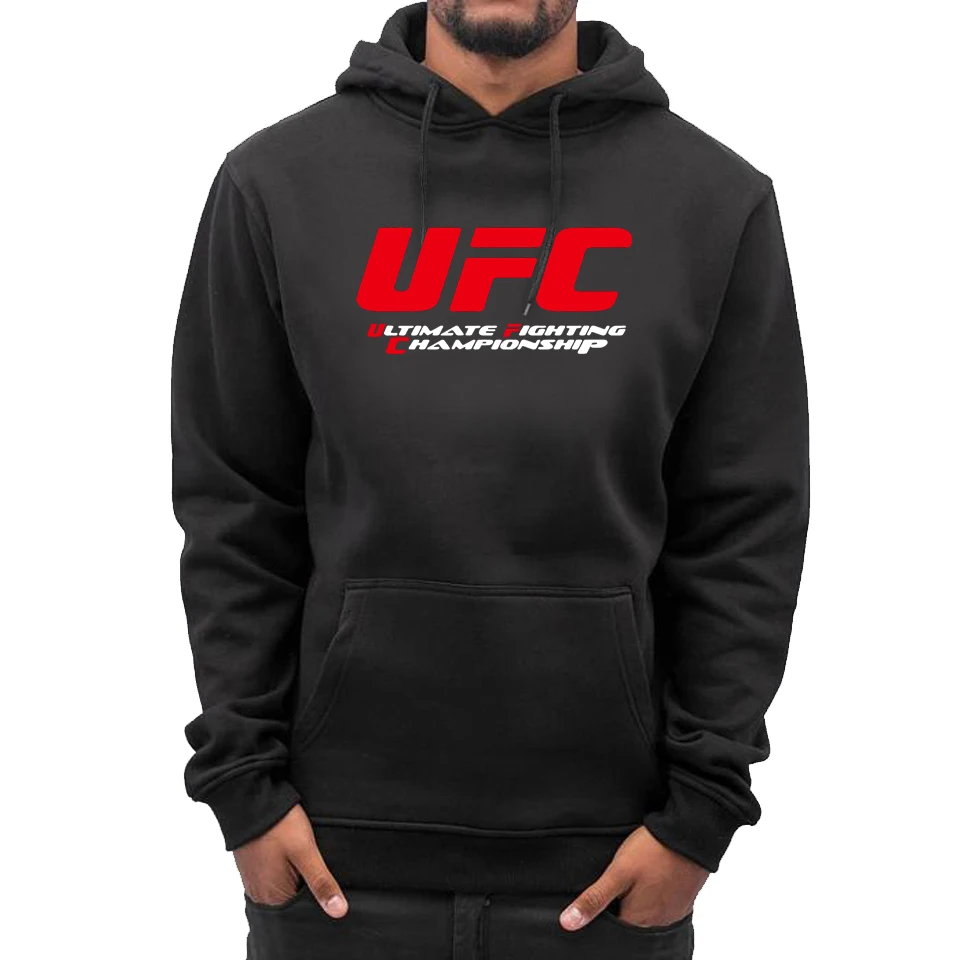 

2019 Letter Ultimate Fighting Championship Ufc Hoodies Sweatshirt Men/Women Fashion autumn winter Hip Hop streetwear hoodies men