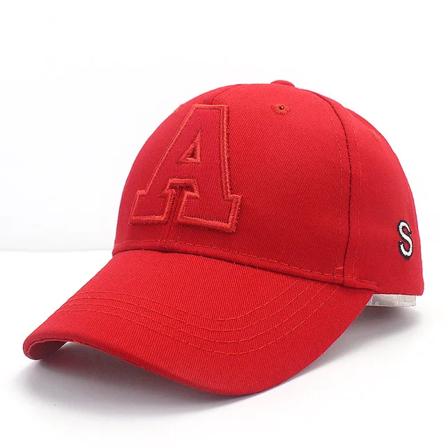 kids red baseball hat