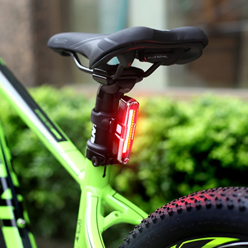 Discount USB Rechargeable Front Rear Bicycle Light LED Bike Taillight Cycling Helmet Light Lamp Mount Bicycle light MTB Road Bike light 3