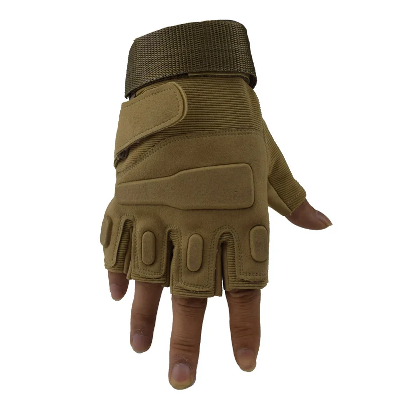 Tactical Fingerless Gloves Military Army Shooting Paintball Airsoft Bicycle Motorcycle Combat Gloves Outdoor Sport Armed Mittens