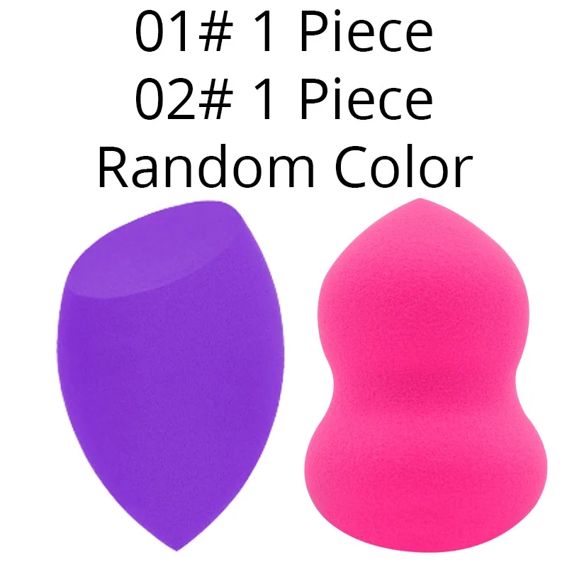 wet and dry use Makeup Sponge Foundation Cosmetic Puff (14)-0