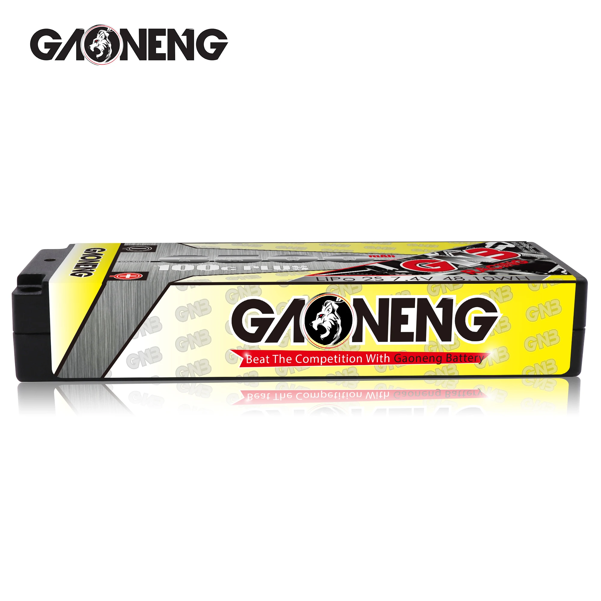 Gaoneng GNB 6500mAh 2S 7,4 V 100C жесткий корпус LiPo аккумулятор с 5,0 мм штекером Deans T XT60 разъем для 1:10 1/10 RC автомобиль RC лодка